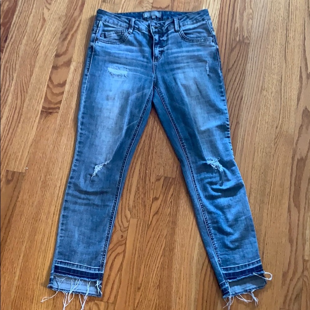 Wit &Wisdom Slim Straight Leg Ankle Jeans